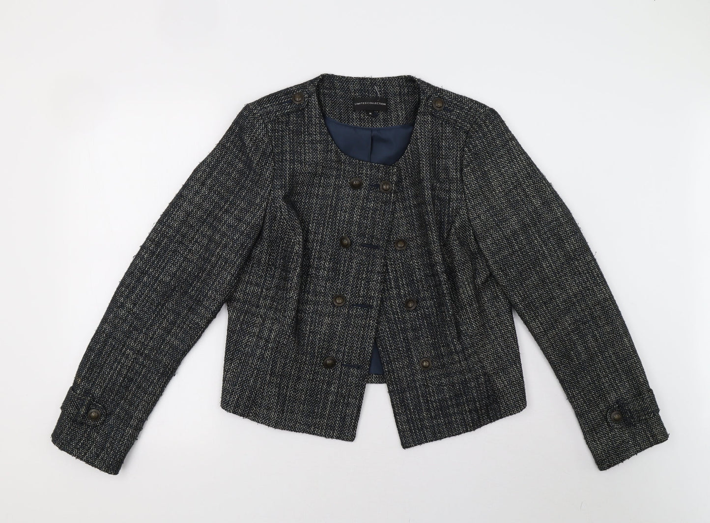 Marks and Spencer Womens Blue   Jacket Blazer Size 14