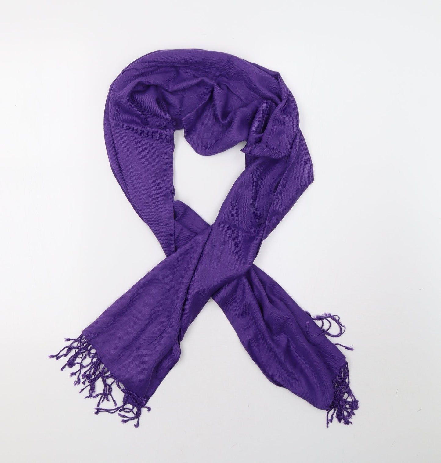 Preworn Womens Purple    Scarf
