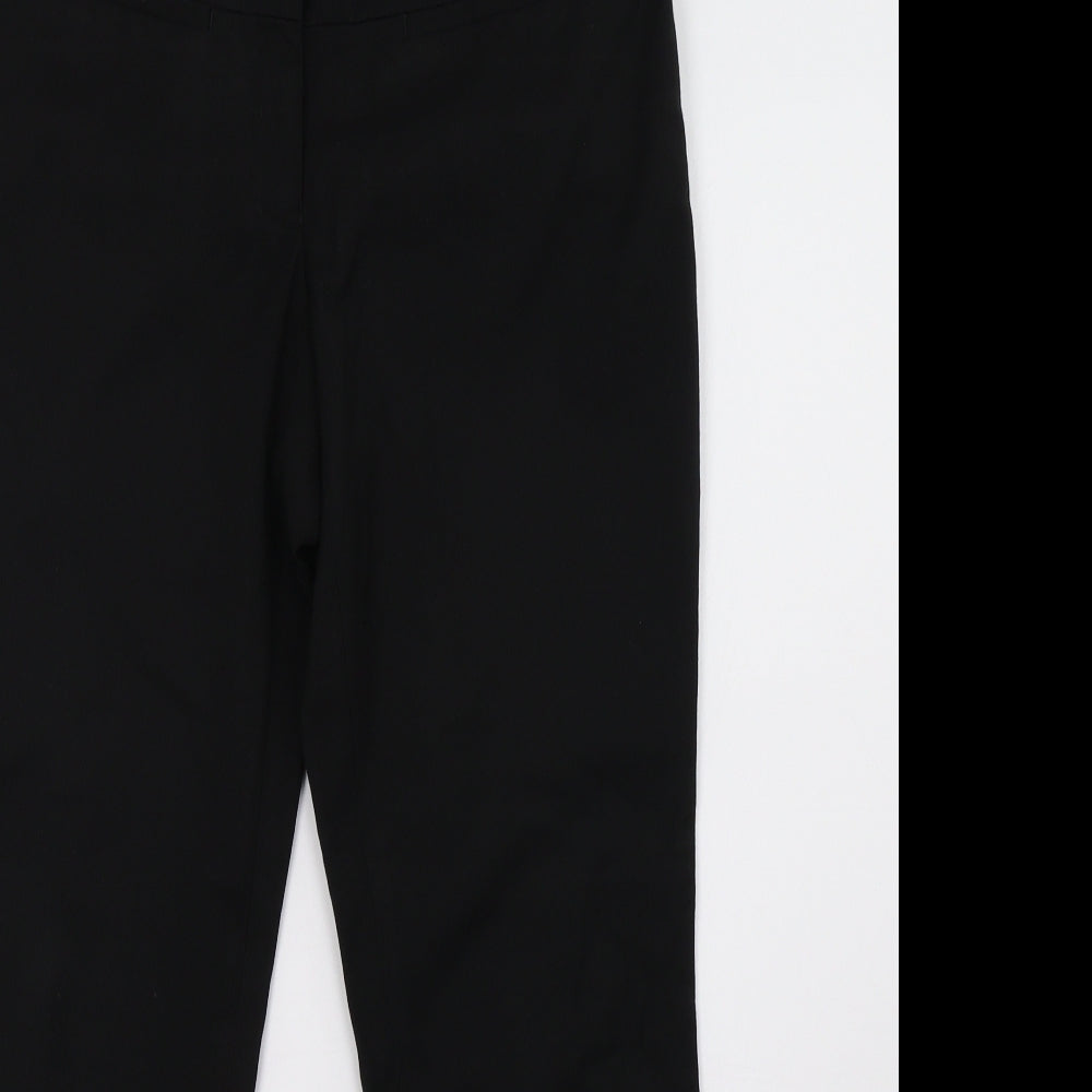 NEXT Womens Black   Trousers  Size 10 L26 in