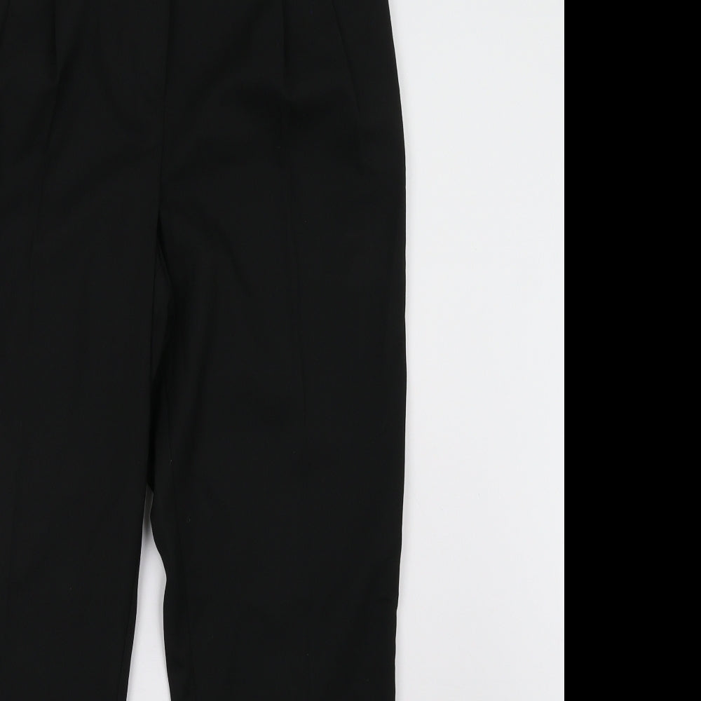 NEXT Womens Black   Trousers  Size 10 L28 in