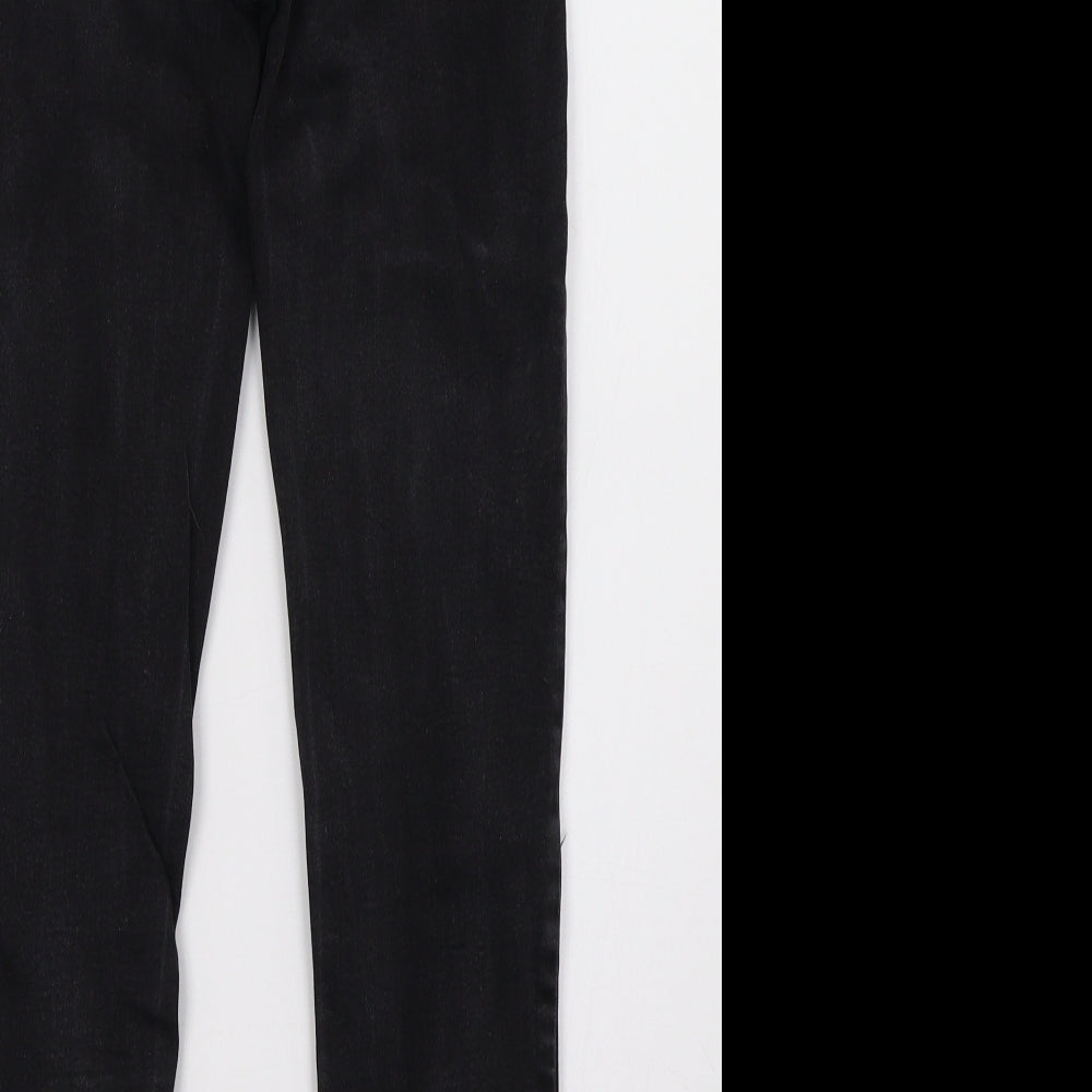 New Look Womens Black  Denim Skinny Jeans Size 8 L27 in