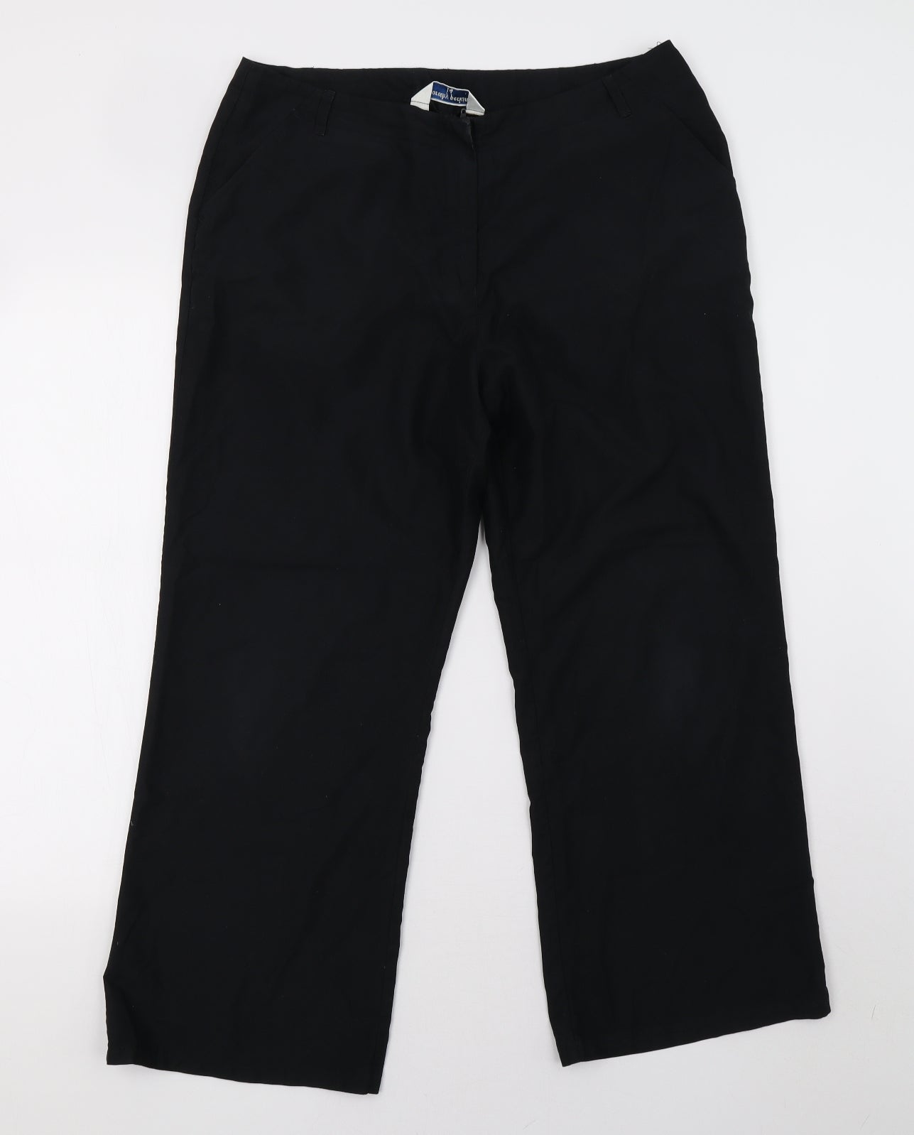 Dorothy Perkins Womens Black   Trousers  Size 14 L27 in