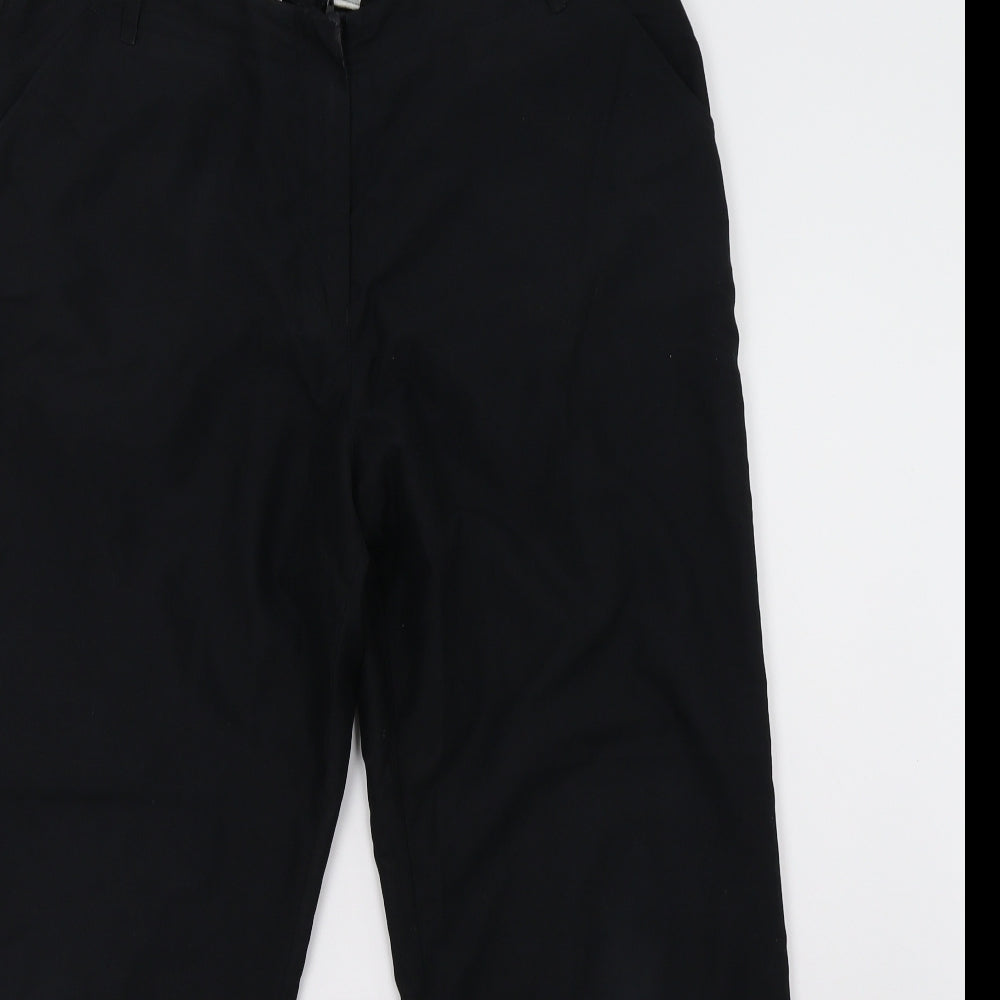 Dorothy Perkins Womens Black   Trousers  Size 14 L27 in
