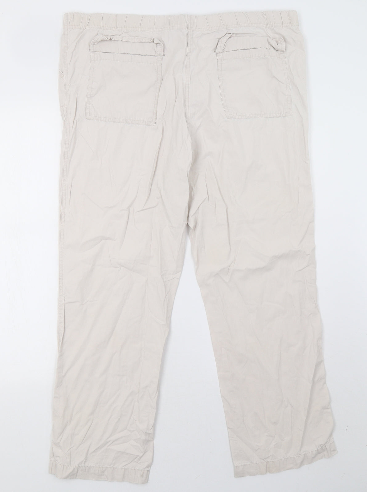 isabelle Womens White   Trousers  Size 16 L30 in
