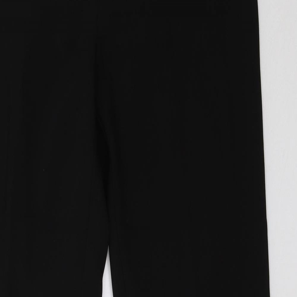Matalan Womens Black   Trousers  Size 8 L33 in