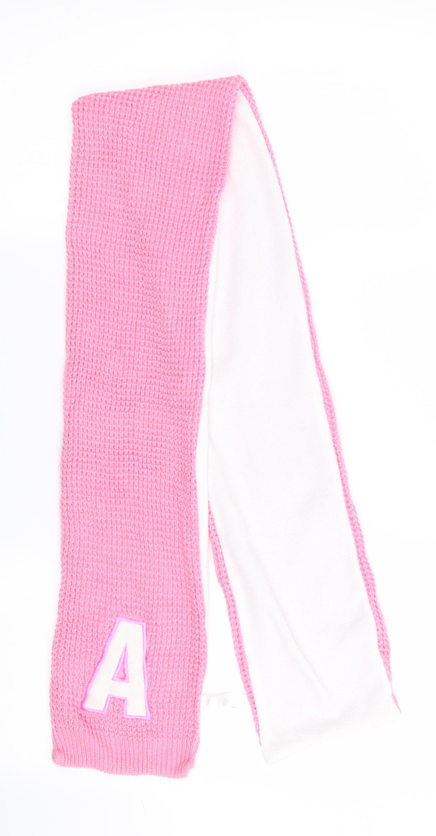 Malalan Girls Pink   Scarf Scarves & Wraps One Size  - Monogrammed A