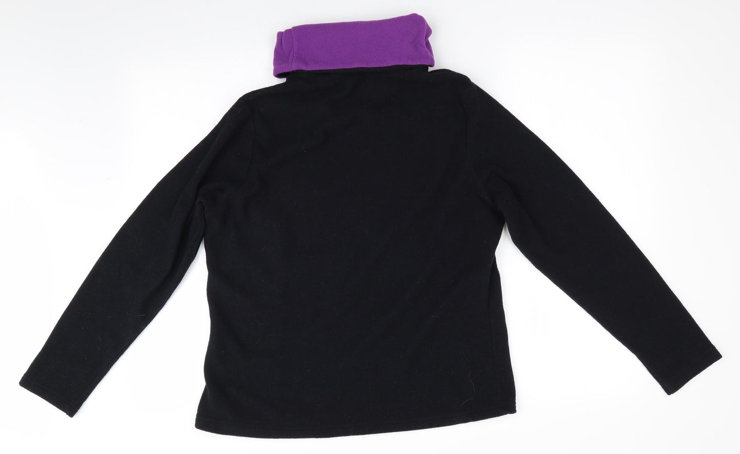 Preworn Womens Black   Pullover Jumper   - Fleece