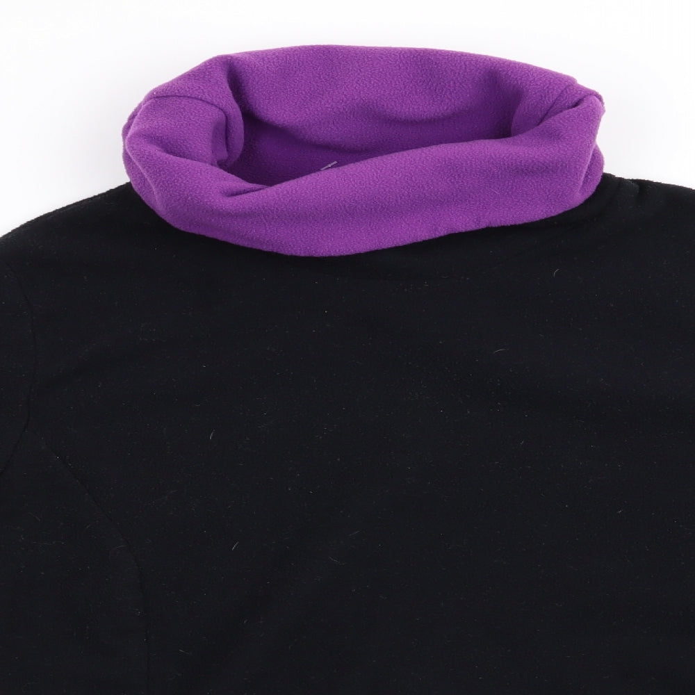 Preworn Womens Black   Pullover Jumper   - Fleece