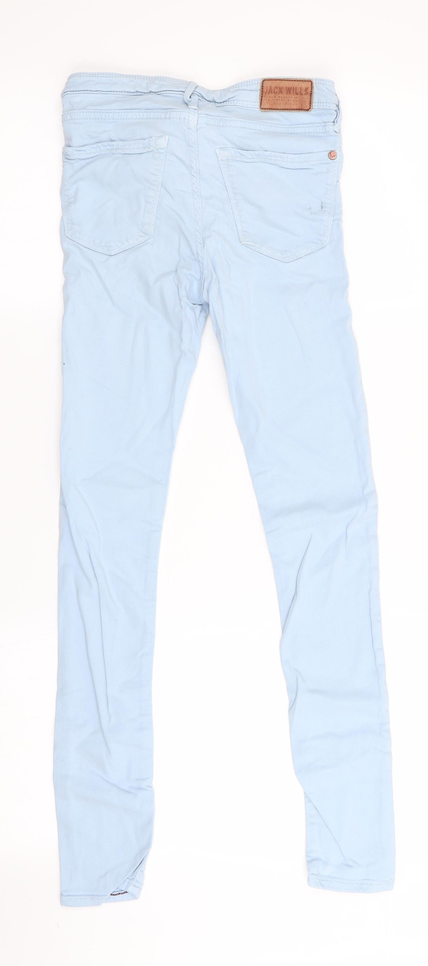 Jack Wills Womens Blue   Skinny Jeans  L28 in