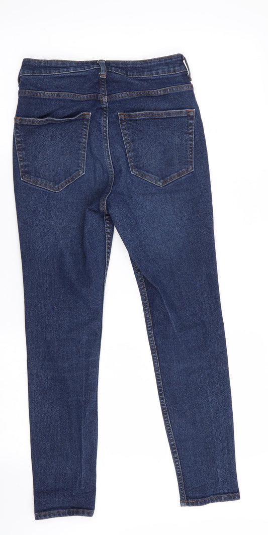 H&M Womens Blue   Jegging Jeans Size 6 L25 in