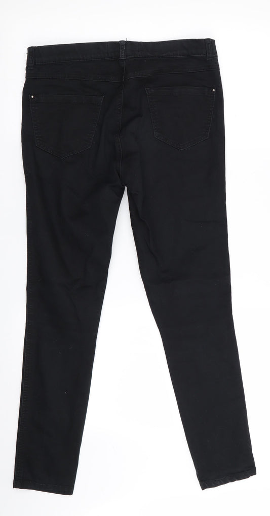 New Look Womens Black   Jegging Jeans Size 10 L27 in