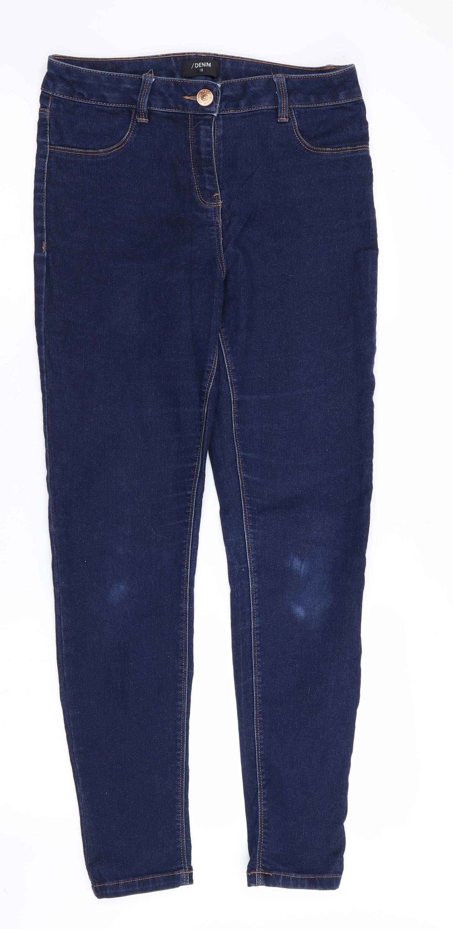 Denim Womens Blue   Skinny Jeans Size 10 L28 in