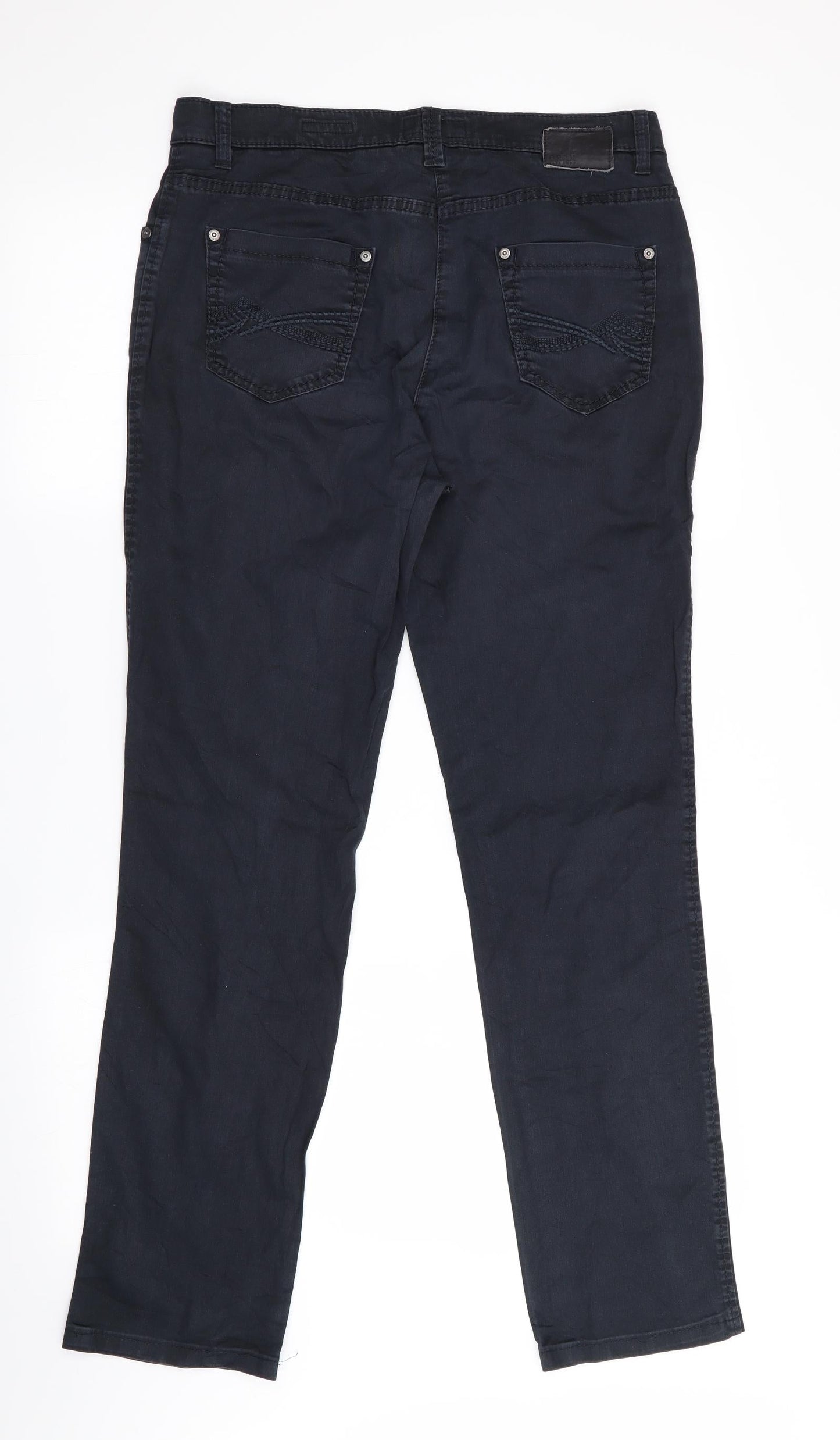 City Sports Mens Blue   Chino Trousers Size 30 in L30 in