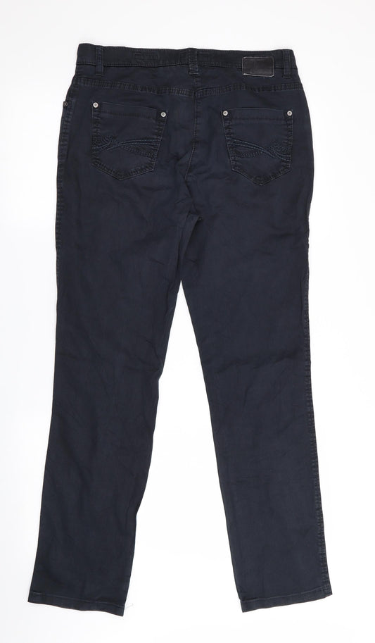 City Sports Mens Blue   Chino Trousers Size 30 in L30 in
