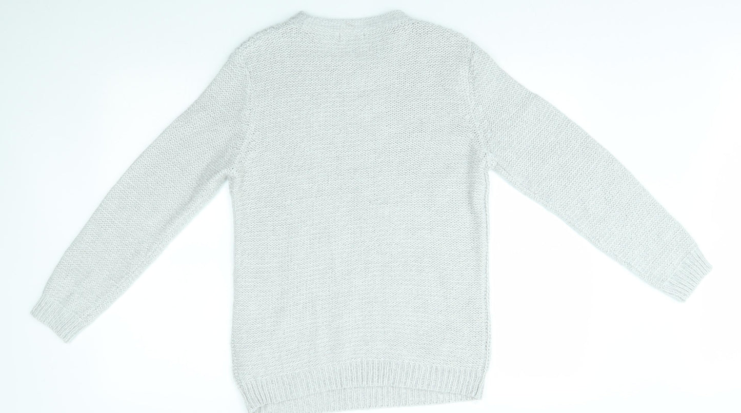 Damart Womens Grey   Pullover Jumper Size 10
