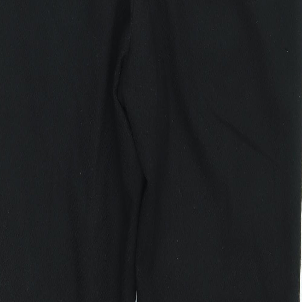 Warehouse Womens Black   Trousers  Size 10 L26 in -