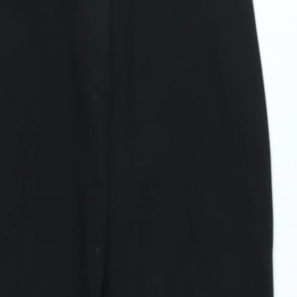 Preworn Womens Black   Trousers  Size 32 in L27 in