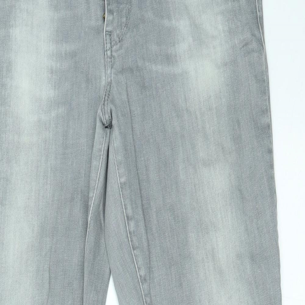 Levi Womens Grey   Skinny Jeans Size 26 in L26 in - modern rise
