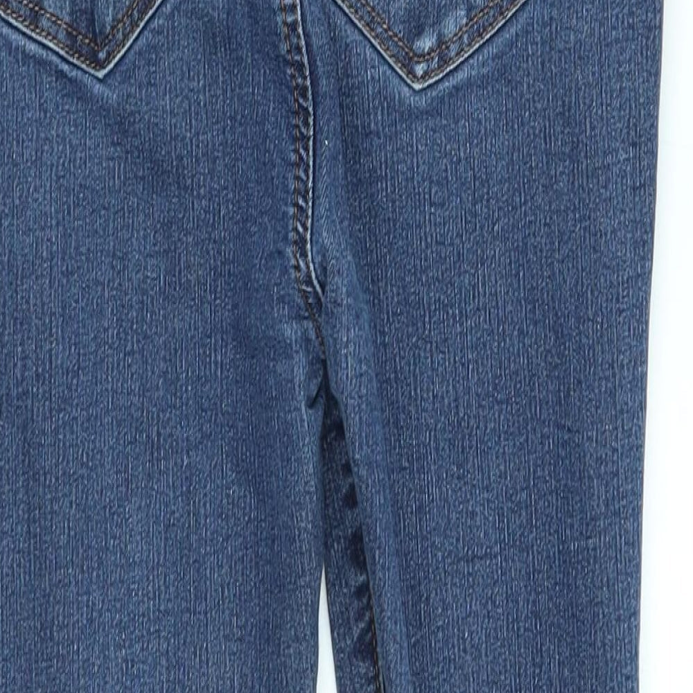 LOFT Womens Blue   Skinny Jeans Size 4 L24 in - buttons on legs