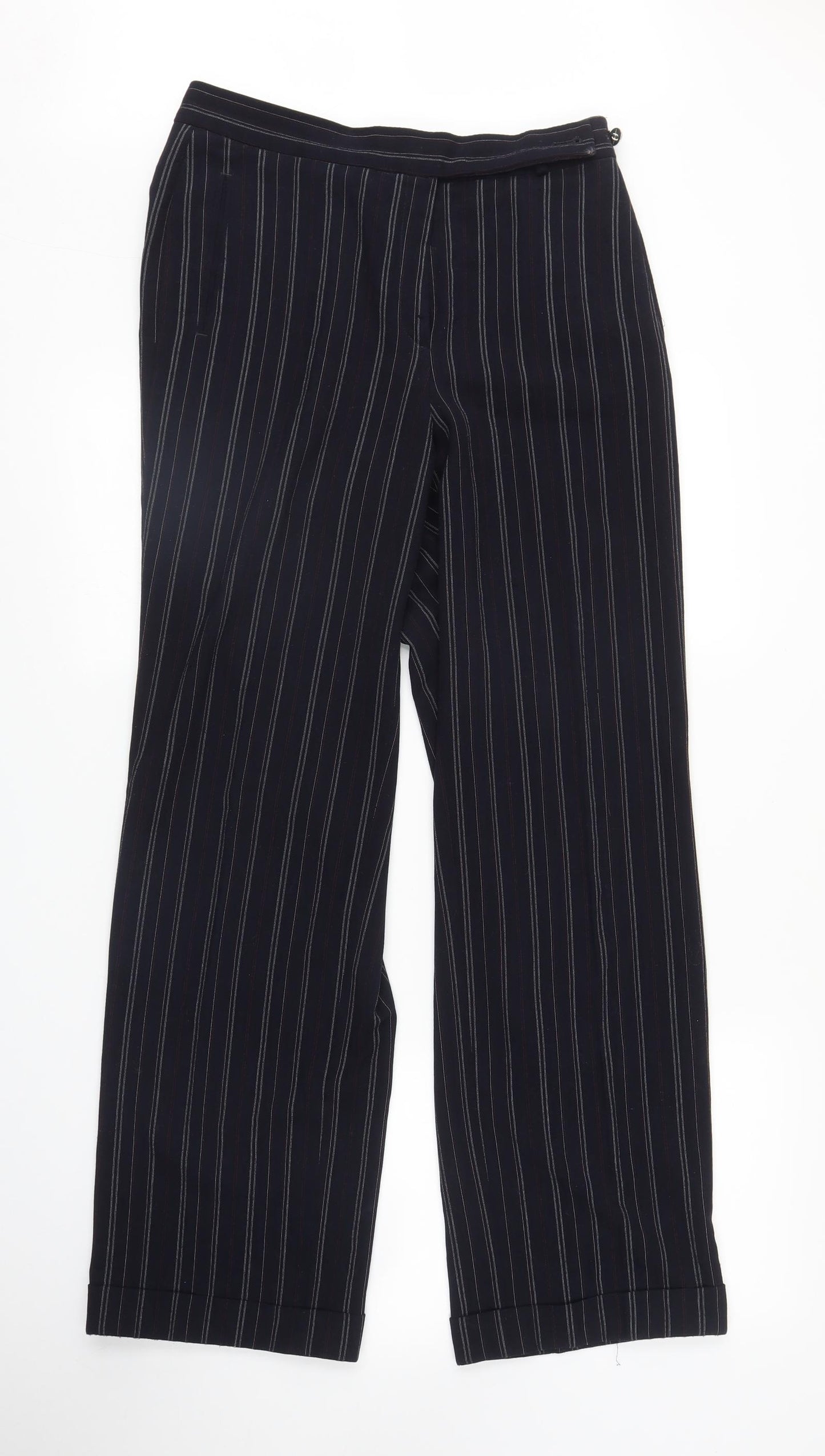 Preworn Womens Multicoloured Striped  Trousers  Size 32 in L30 in