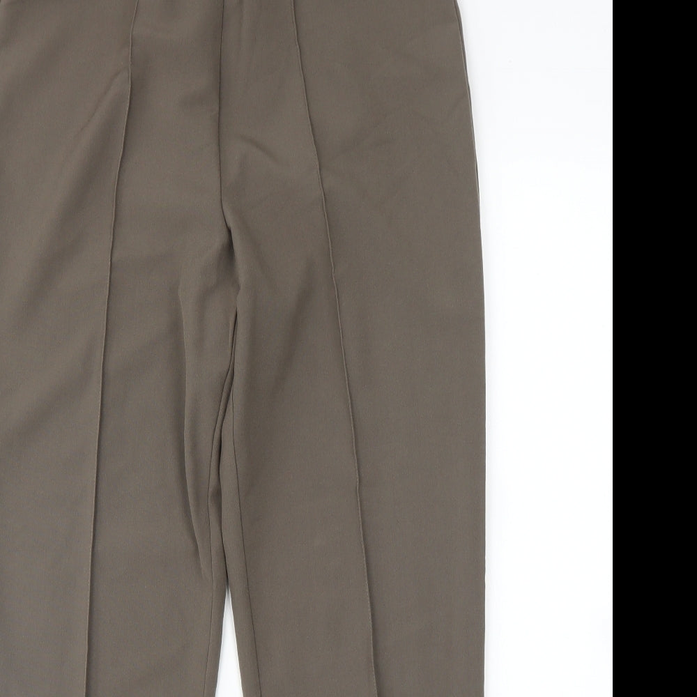 Mia Moda Womens Green   Trousers  Size 12 L28 in