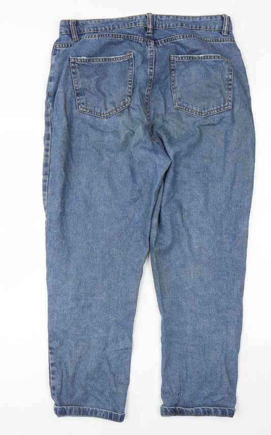 Denim Co Womens Blue   Straight Jeans Size 14 L27 in