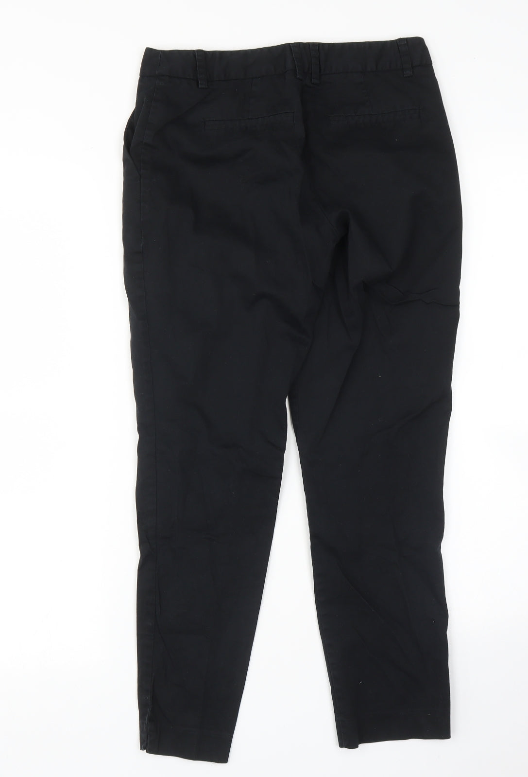 FOREVER 21 Womens Black   Cropped Trousers Size S L26 in