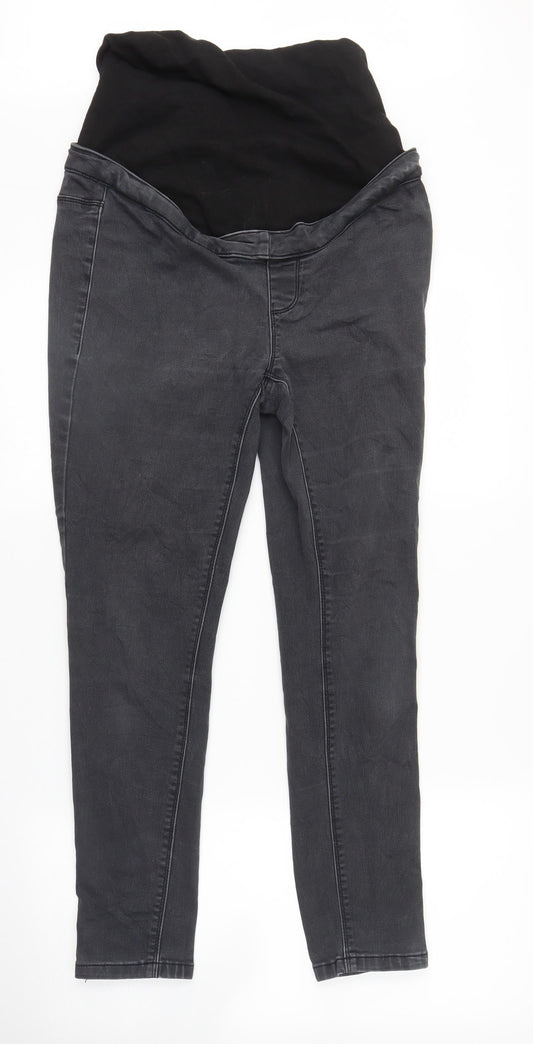 Missguided Womens Black   Skinny Jeans Size 10 L27 in