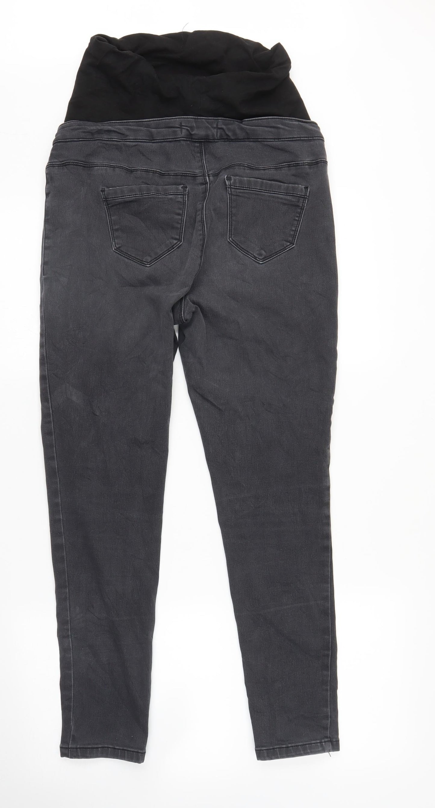 Missguided Womens Black   Skinny Jeans Size 10 L27 in