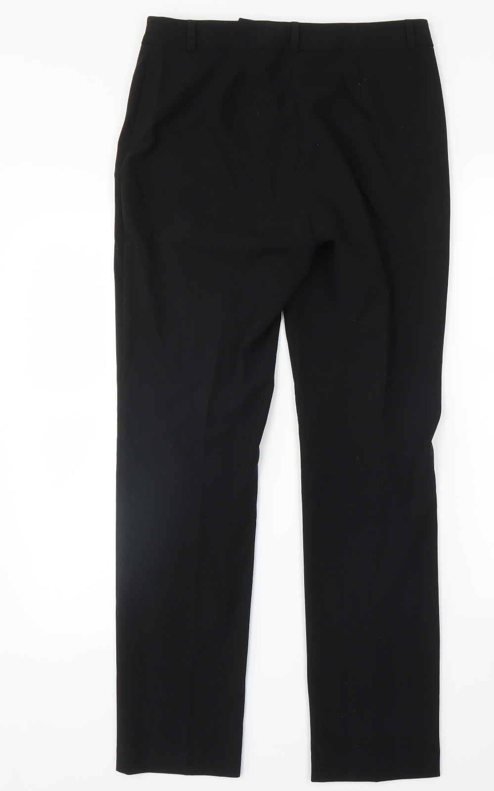 M&S Womens Black   Trousers  Size 10 L30 in