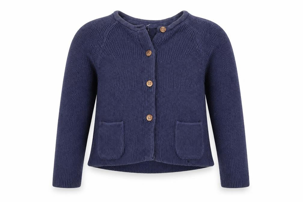 M&S Baby Blue   Cardigan Jumper Size 18-24 Months