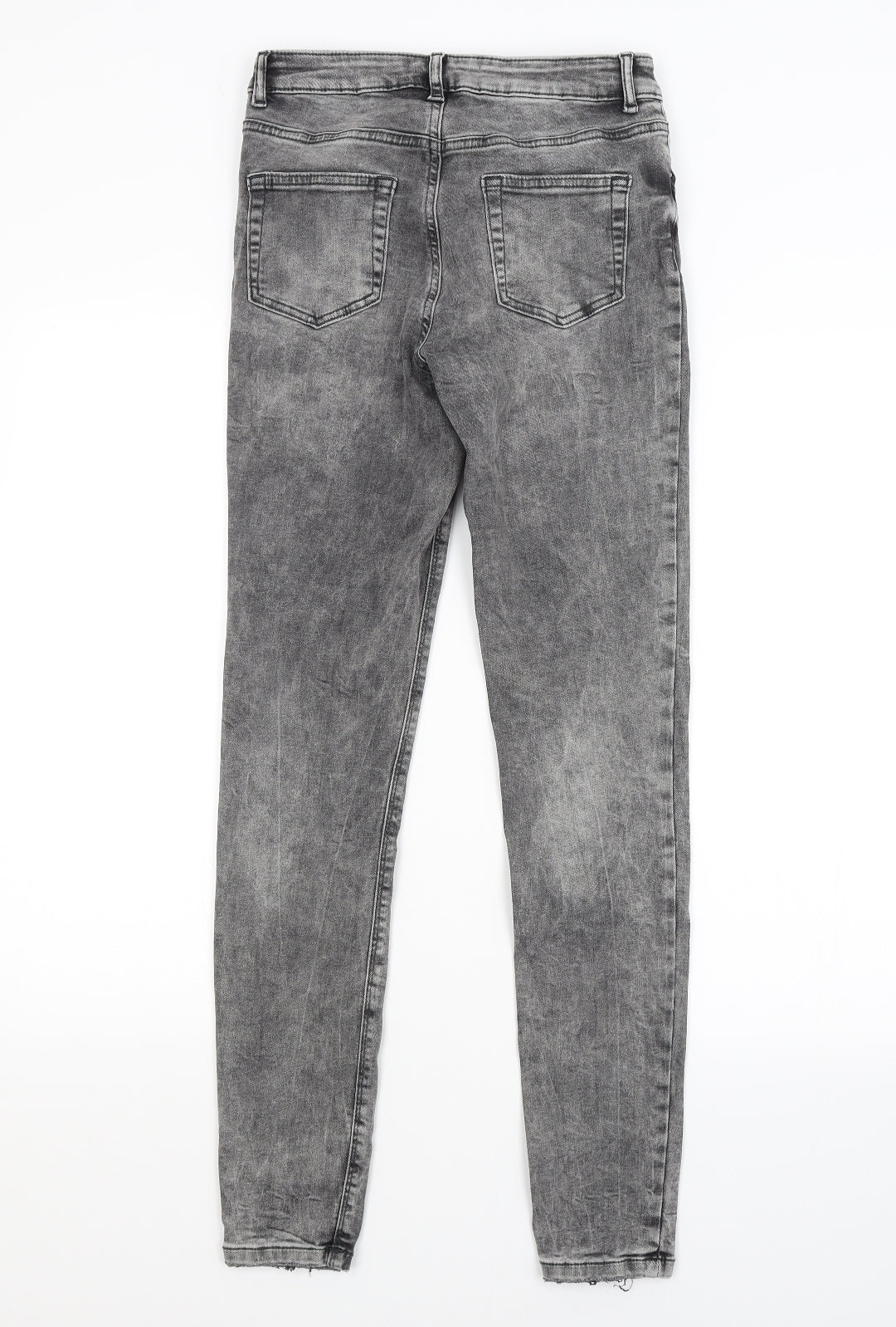 DENIM CO. Womens Grey   Skinny Jeans Size 10 L28 in