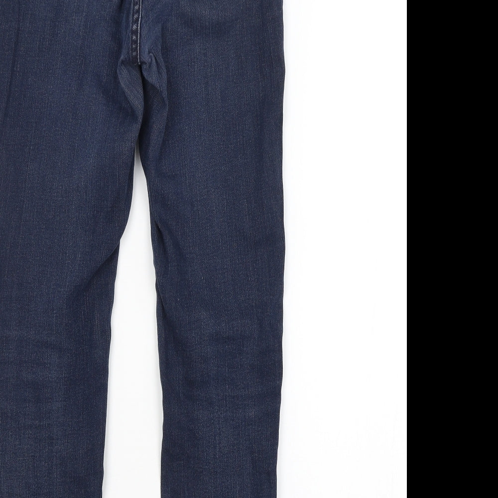 F&F Womens Blue   Straight Jeans Size 8 L26 in
