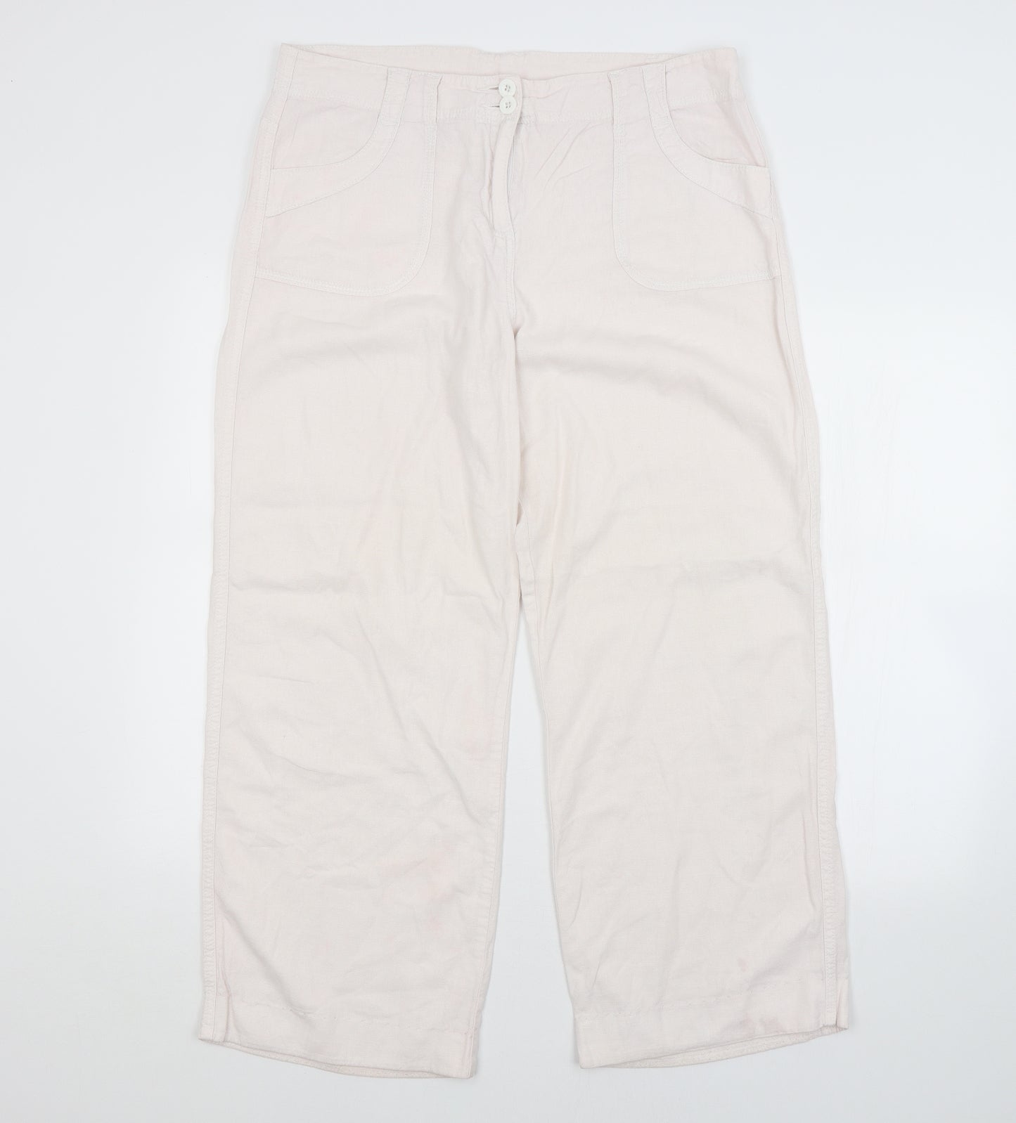Preworn Womens Pink   Trousers   L26 in