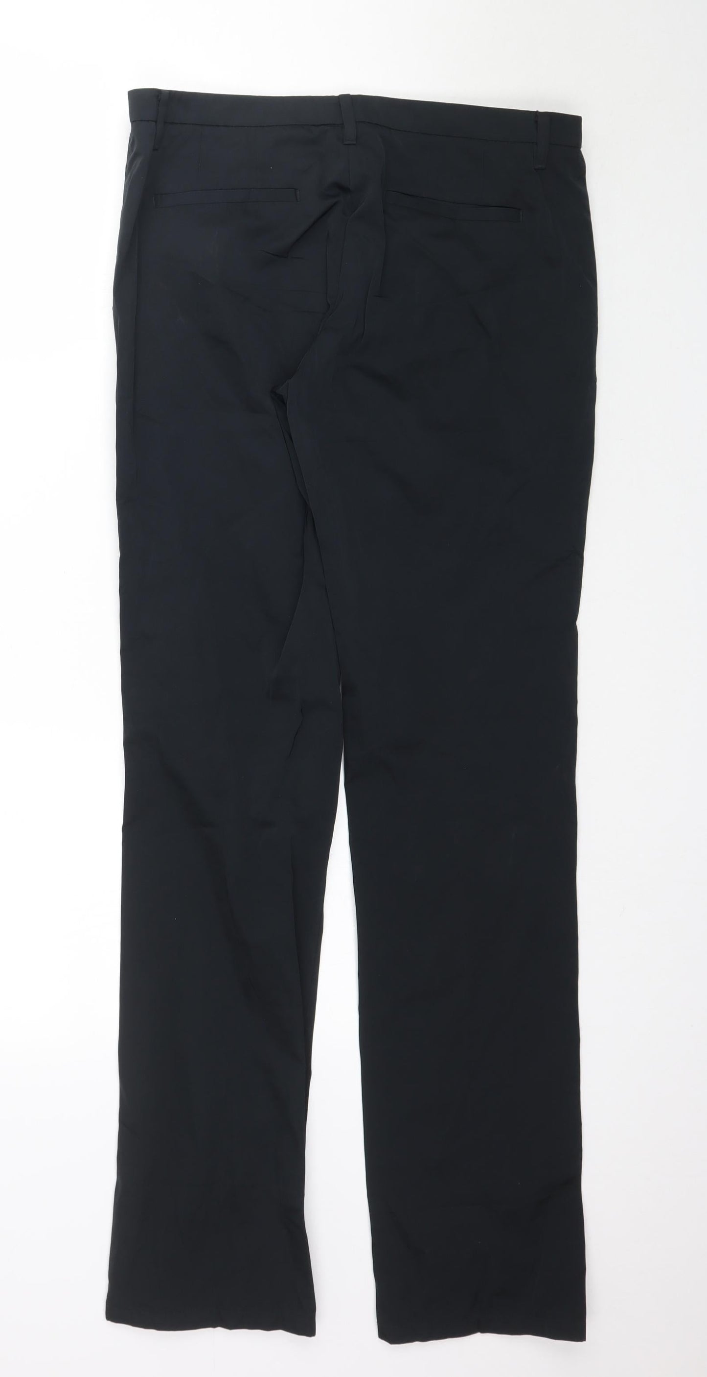 Preworn Womens Black   Trousers  Size L L32 in