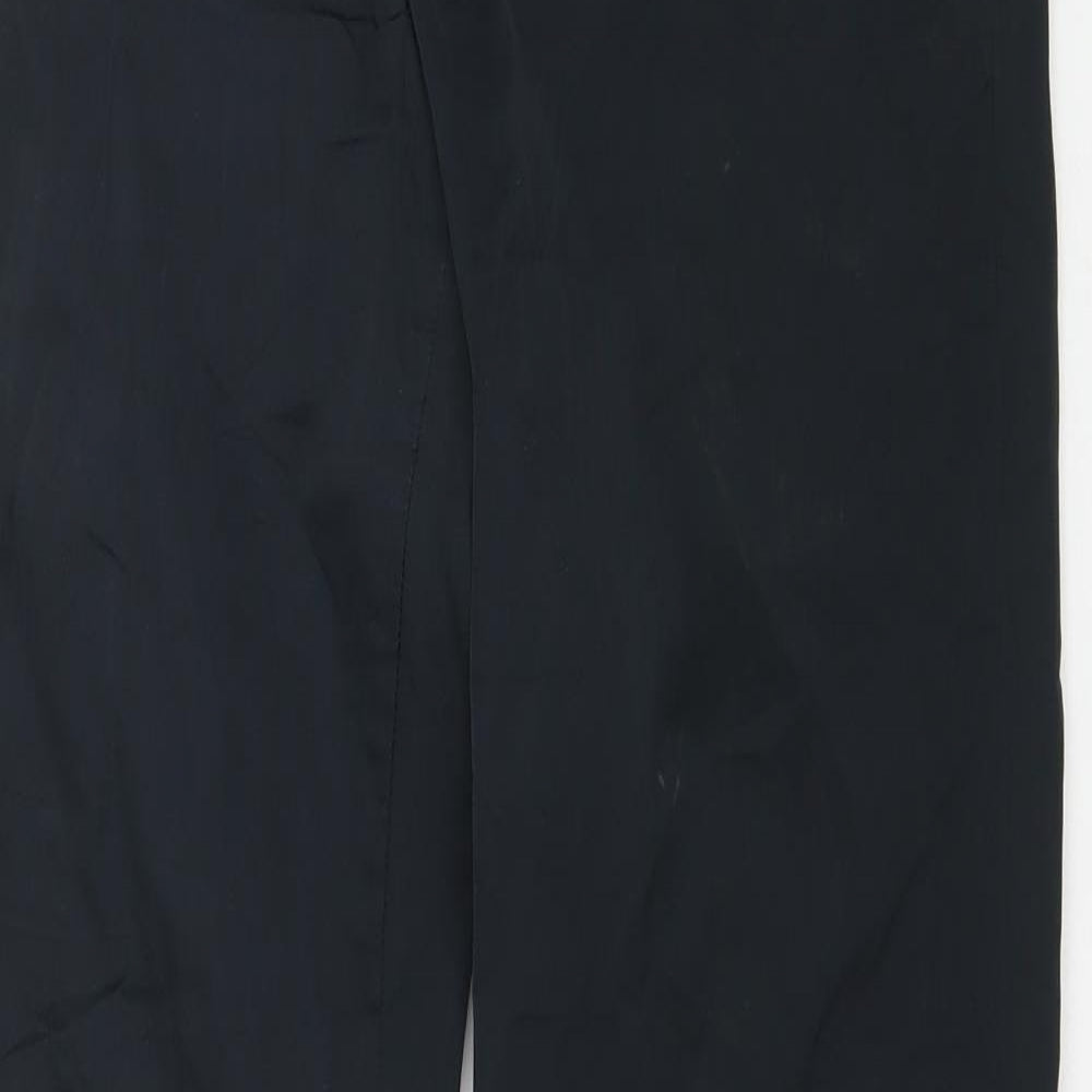 Preworn Womens Black   Trousers  Size L L32 in
