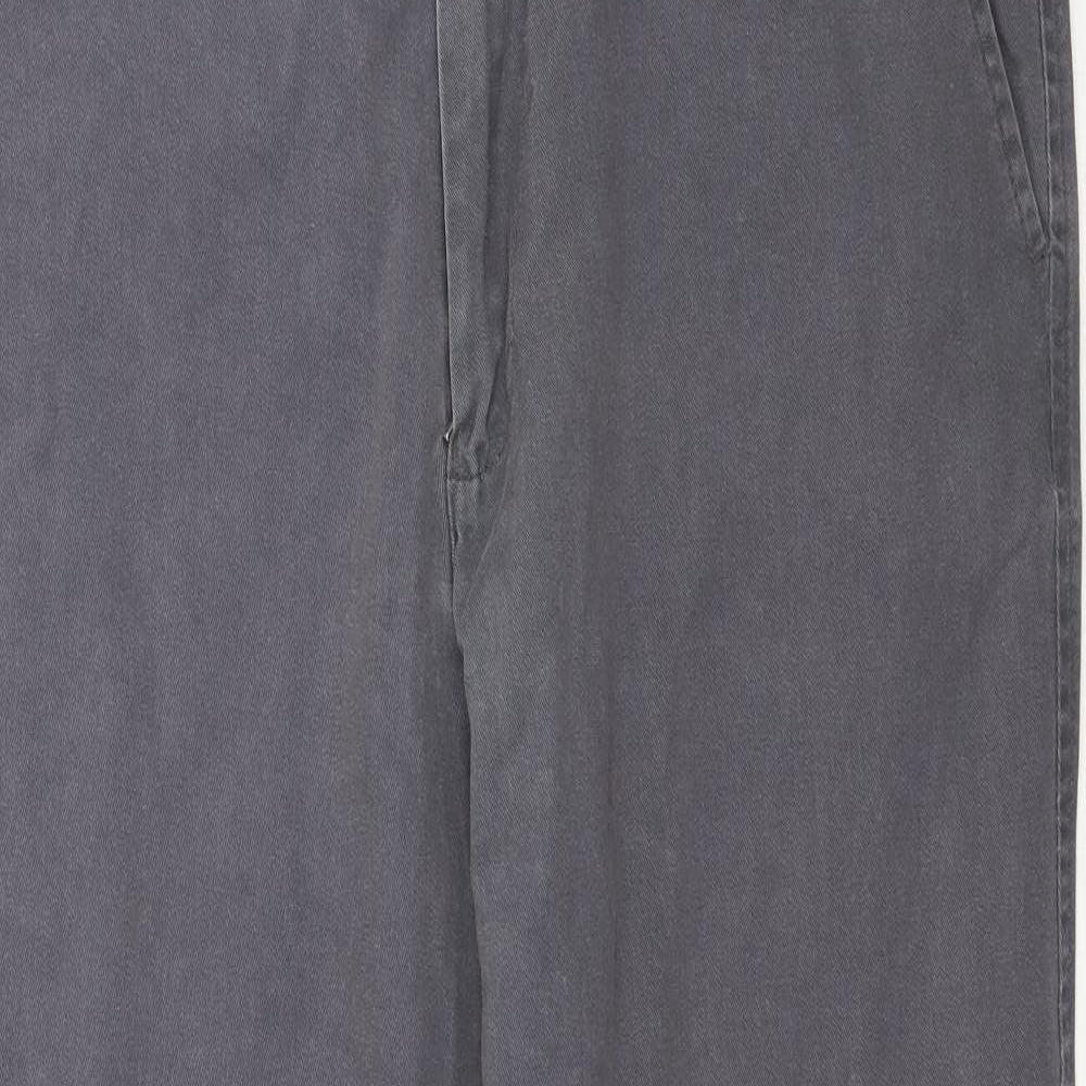 Marks and Spencer Womens Grey  Denim Straight Jeans Size 36 L27 in
