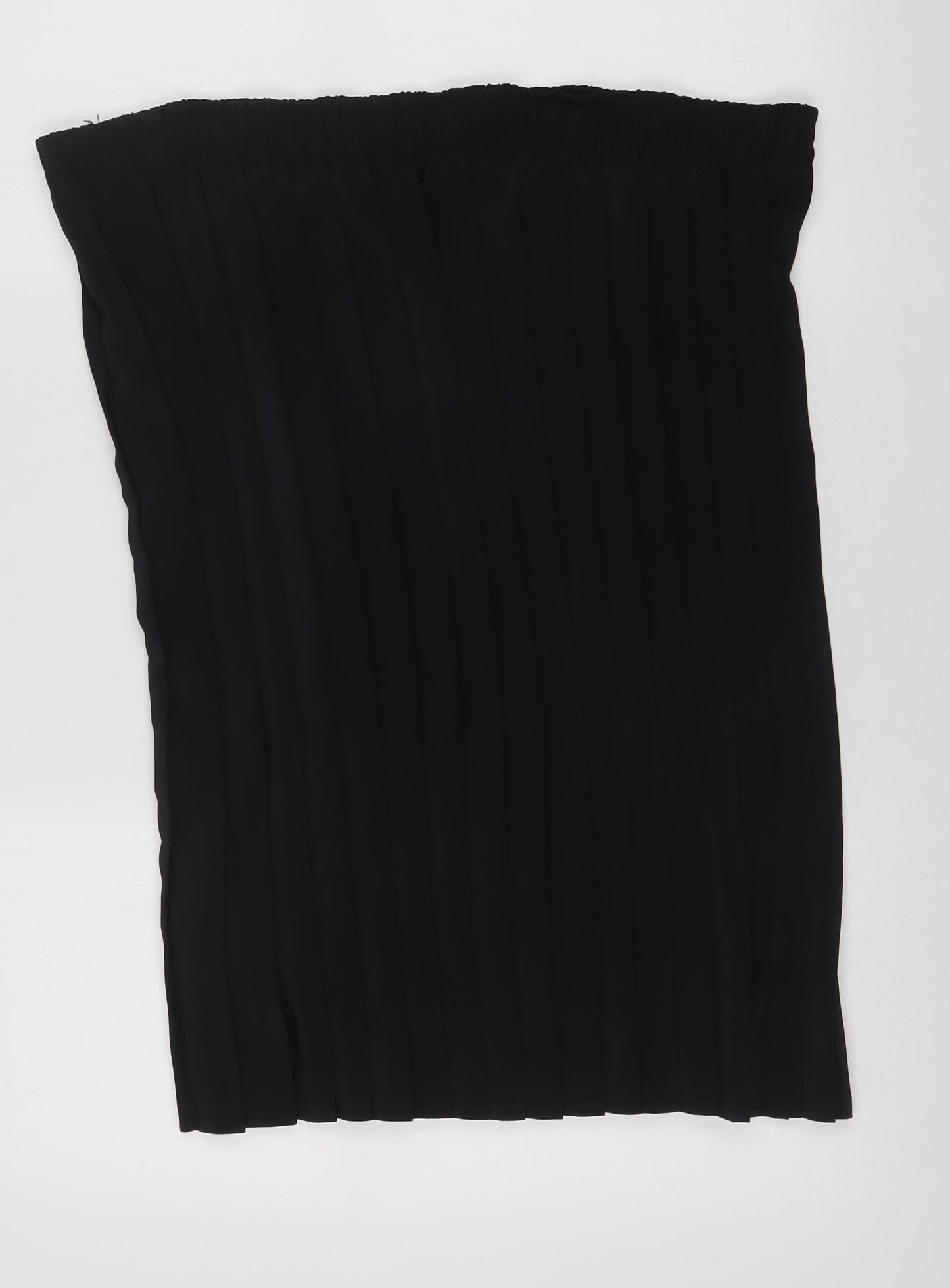 Preworn Womens Black   Straight & Pencil Skirt Size M