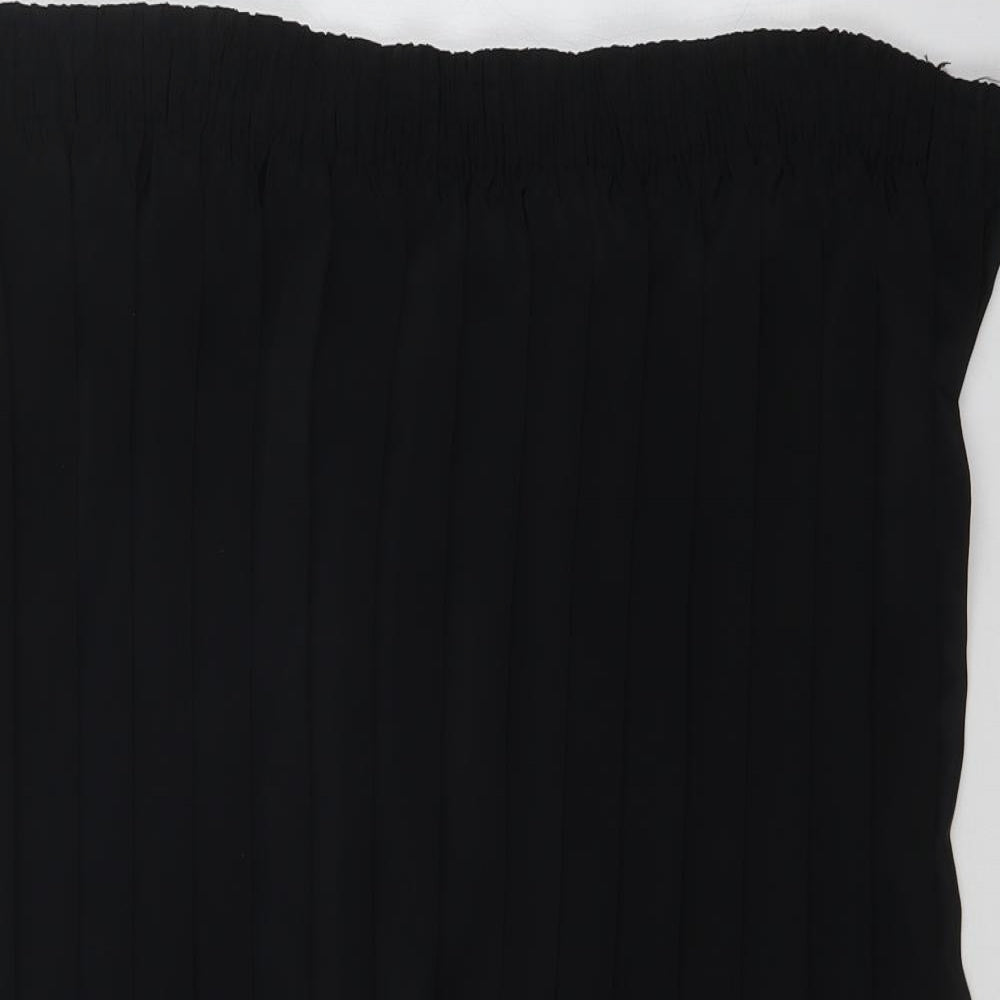 Preworn Womens Black   Straight & Pencil Skirt Size M