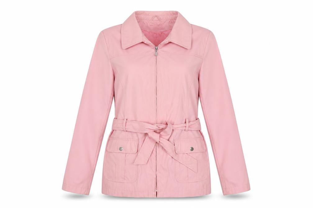 Giacca Womens Pink   Overcoat Coat Size XL