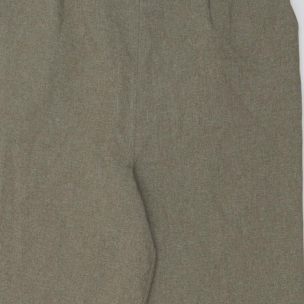 Classics Womens Brown   Dress Pants Trousers Size 18 L25 in