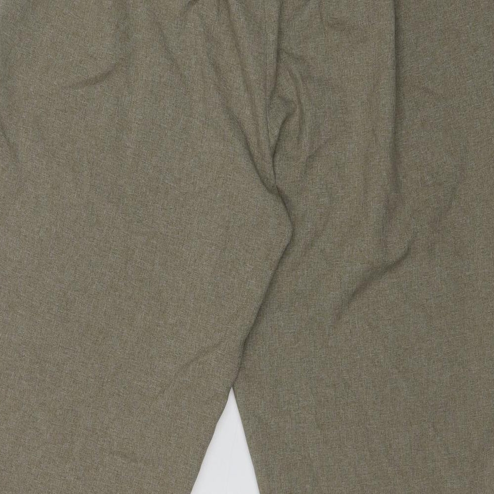 Classics Womens Brown   Dress Pants Trousers Size 18 L25 in