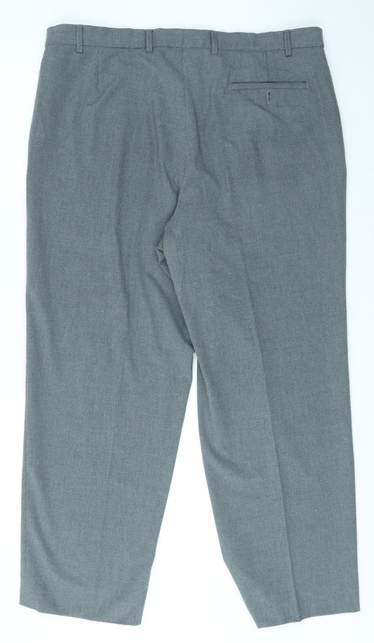 M&S Mens Grey   Trousers  Size XL L27 in