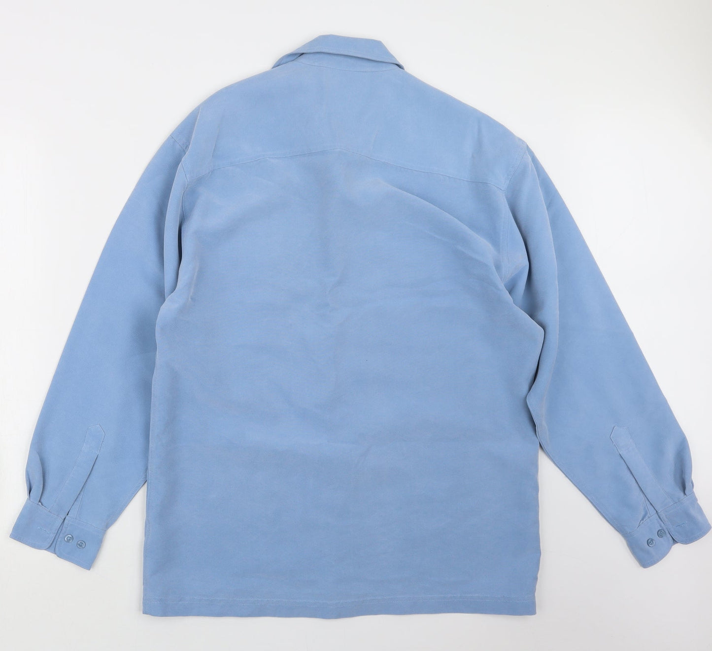 Kit Mens Blue    Button-Up Size M