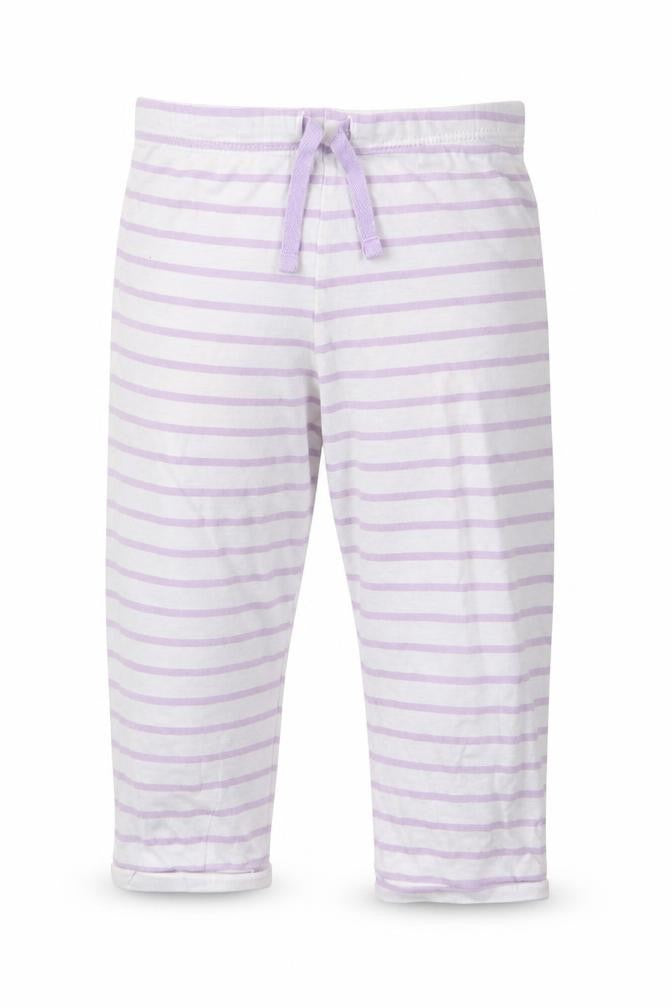 Marks and Spencer Girls Purple Geometric  Capri Pyjama Set Size 2-3 Years  - Peppa Pig