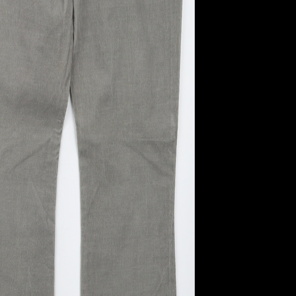 Marks and Spencer Womens Grey   Trousers  Size 14 L28 in