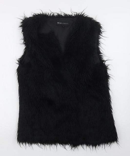 Mela London Womens Black   Jacket  Size L