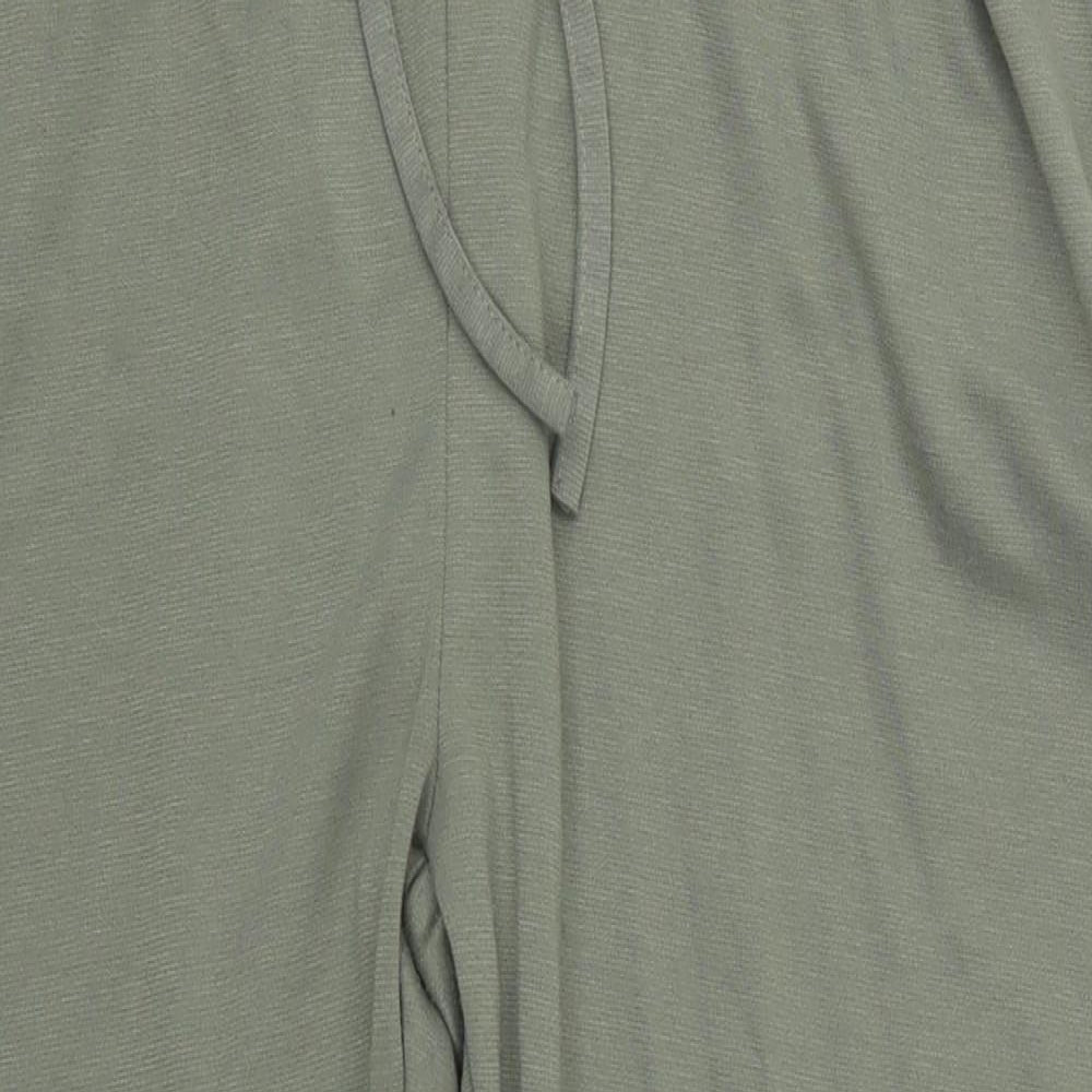 Misspap Womens Green   Sweatpants Trousers Size L L23 in