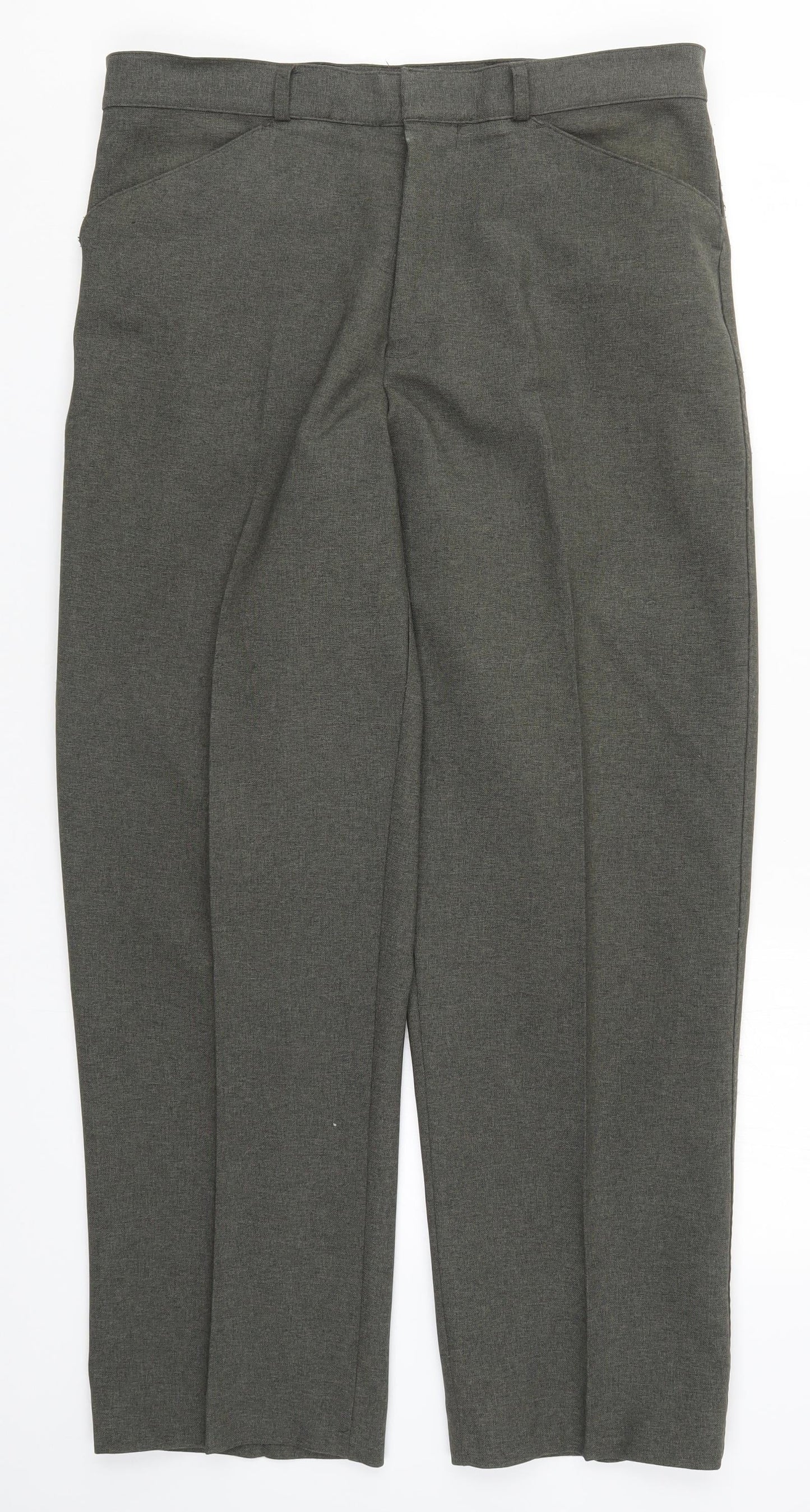 BHS Mens Green   Trousers  Size 34 L29 in