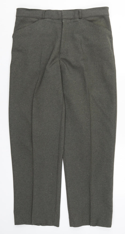 BHS Mens Green   Trousers  Size 34 L29 in